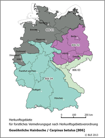 Karte zur Herkunft