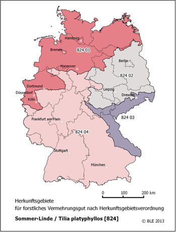Karte zur Herkunft